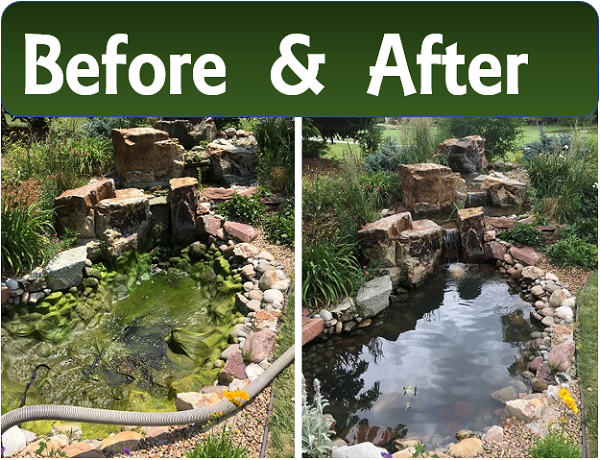 Colorado Pond Pros Maintenance Repair Services Cleanout Photo